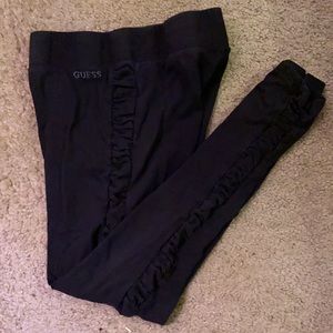 Guess legging size small ruched leg